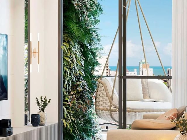 Apartamento com 75m² 2 quartos e 2 banheiros, à venda, no bairro Tambaú em João Pessoa