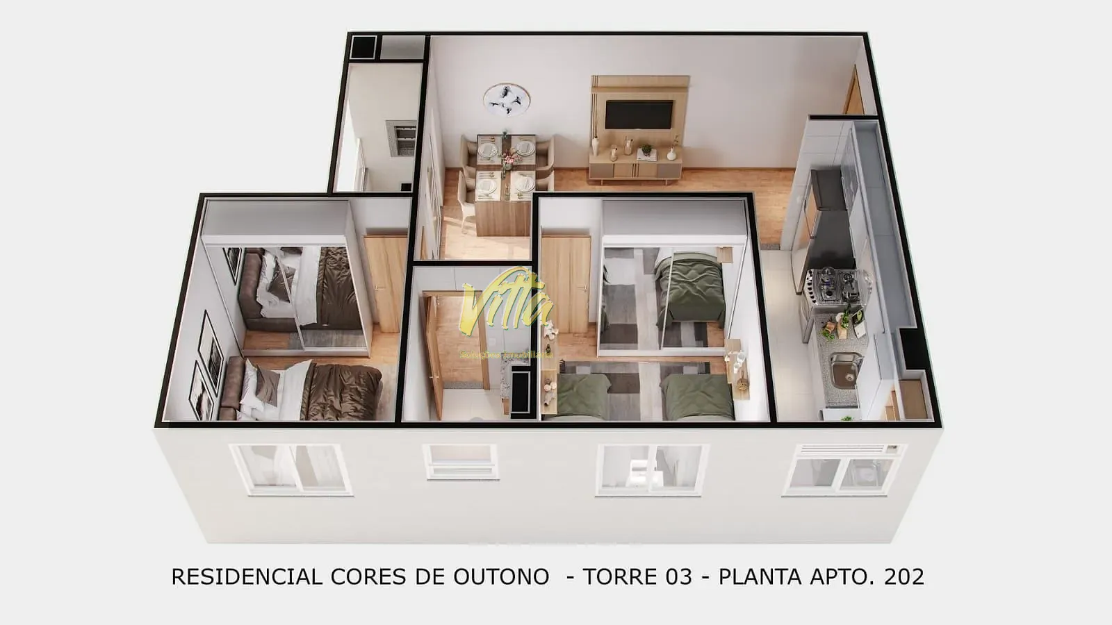 Apartamento, 2 quartos, 44 m² - Foto 10