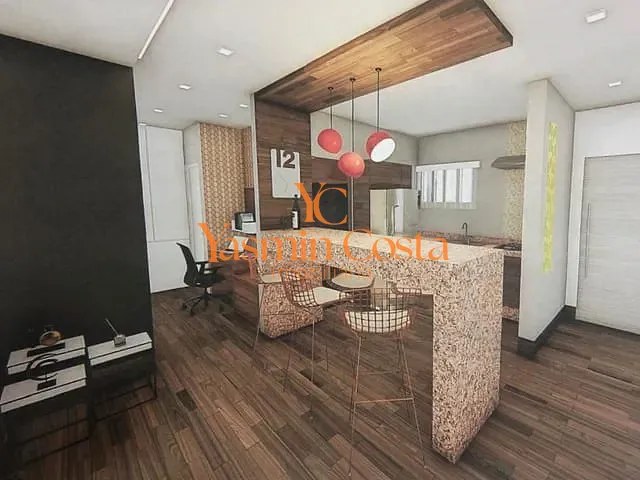 Apartamento 1 quarto e 1 banheiro, à venda, no bairro Centro em Cambuí