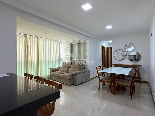Apartamento 3 quartos e 2 banheiros, para alugar, no bairro Praia da Costa em Vila Velha