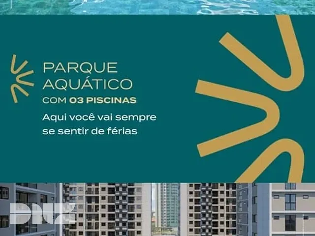 Apartamento com 63m² 2 quartos e 2 banheiros, à venda, no bairro Areal Águas Claras em Brasília