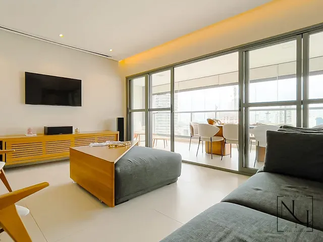 Apartamento com 181m² 4 quartos e 4 banheiros, à venda, no bairro Brooklin em São Paulo
