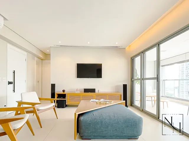 Apartamento com 181m² 4 quartos e 4 banheiros, à venda, no bairro Brooklin em São Paulo