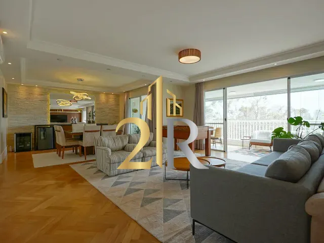 Apartamento com 233m² 4 quartos e 6 banheiros, à venda, no bairro Jardim Taquaral em São Paulo