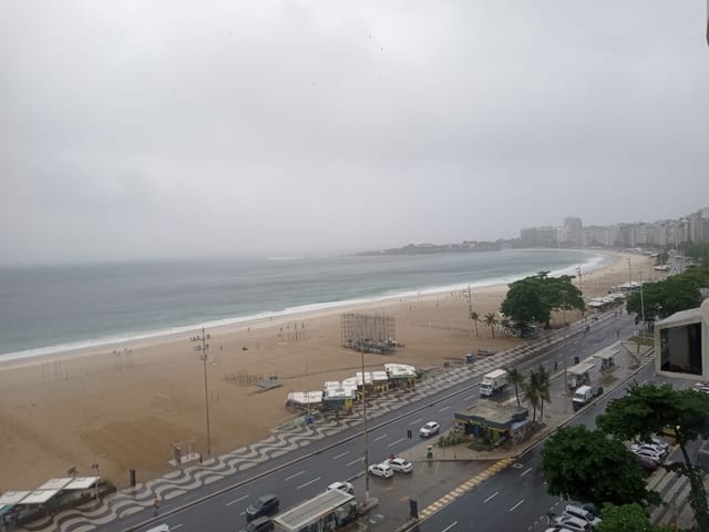 Foto do Apartamento - Copacabana, 4 Quartos, Frente para o Mar, Vista deslumbrante do Oceano, 3 Banheiros, Repleto de Armários, 2 Vagas de Garagem, Sol da Manhã, 236M², Seu Paraíso | Rio Lar Imóveis