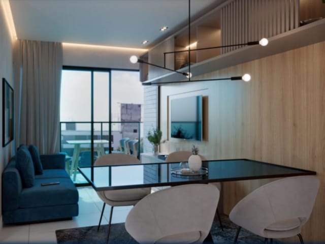 Apartamento com 38m², à venda, no bairro Intermares em Cabedelo