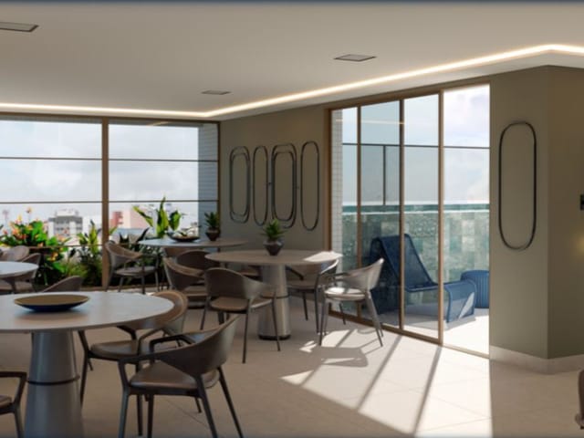 Apartamento com 38m², à venda, no bairro Intermares em Cabedelo