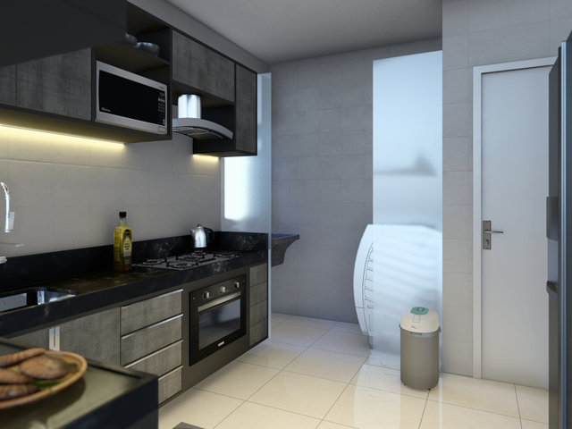 Apartamento com 74m² 3 quartos e 2 banheiros, à venda, no bairro São Benedito em Parnaíba