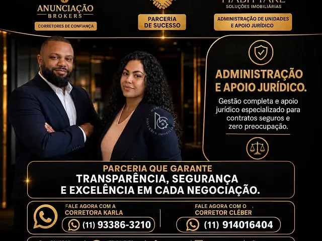 Apartamento 1 quarto e 1 banheiro, à venda, no bairro Vila das Bandeiras em Guarulhos