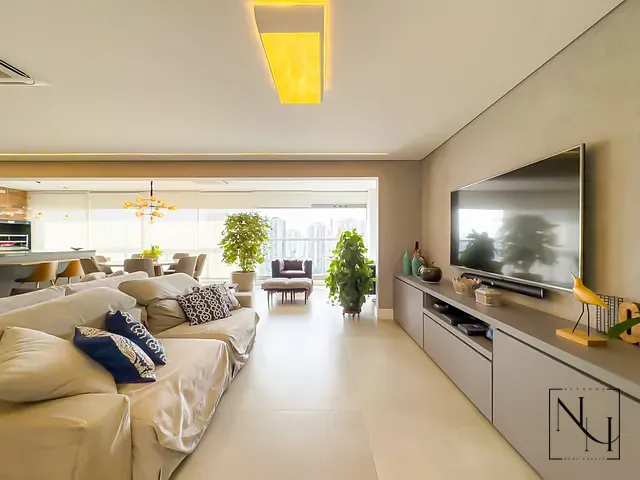 Apartamento com 181m² 3 quartos e 4 banheiros, à venda, no bairro Brooklin em São Paulo