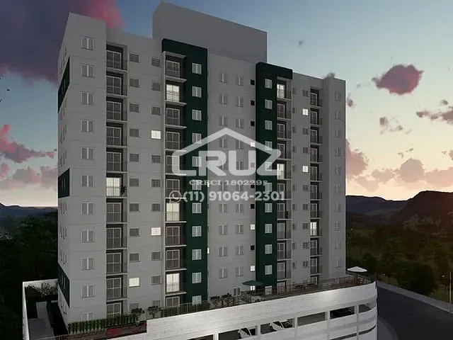 Apartamento com 46m² 2 quartos e 1 banheiro, à venda, no bairro Laranjeiras em Caieiras