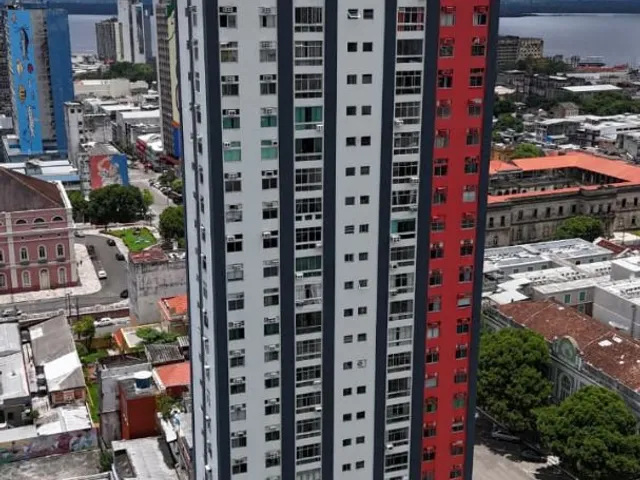 Apartamento com 115m² 2 quartos e 1 banheiro, à venda, no bairro Centro em Manaus