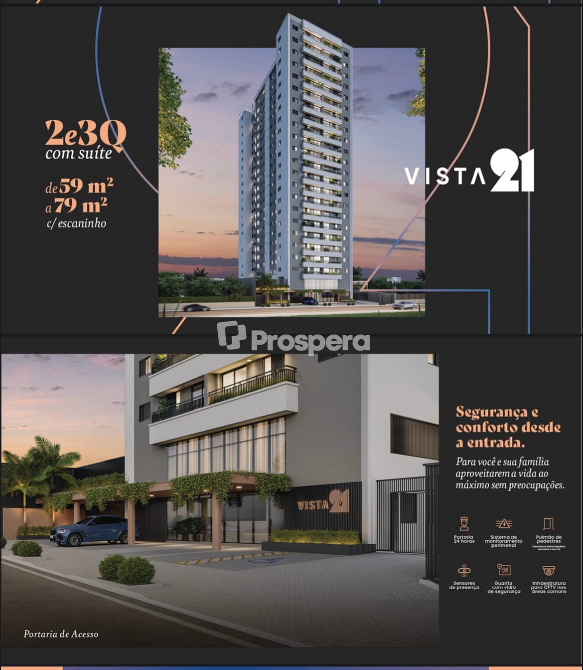 Apartamento à venda com 2 quartos, 59m² - Foto 1