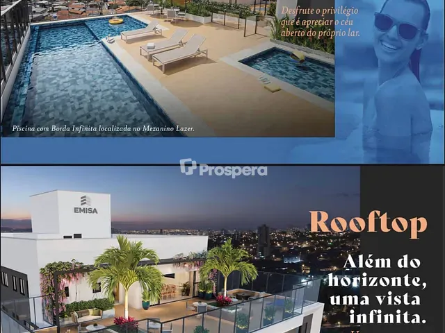 Apartamento com 71m² 2 quartos e 2 banheiros, à venda, no bairro Jardim Alexandrina em Anápolis
