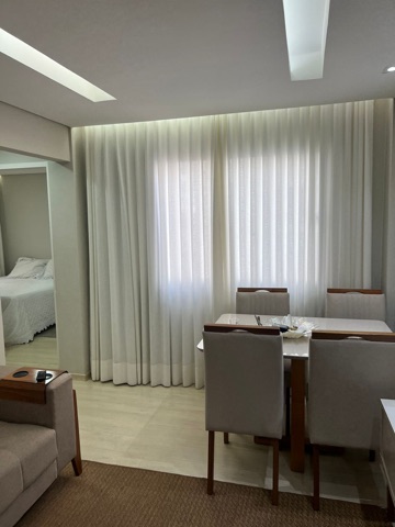 Apartamento 2 quartos e 1 banheiro, à venda, no bairro Chácaras Granja Pousada del Rey em Santa Luzia