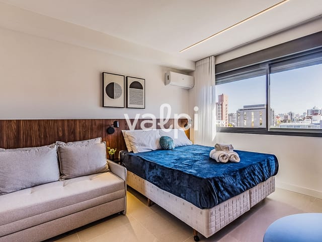 Studio com 38m² 1 quarto e 1 banheiro, para alugar, no bairro Bela Vista em Porto Alegre