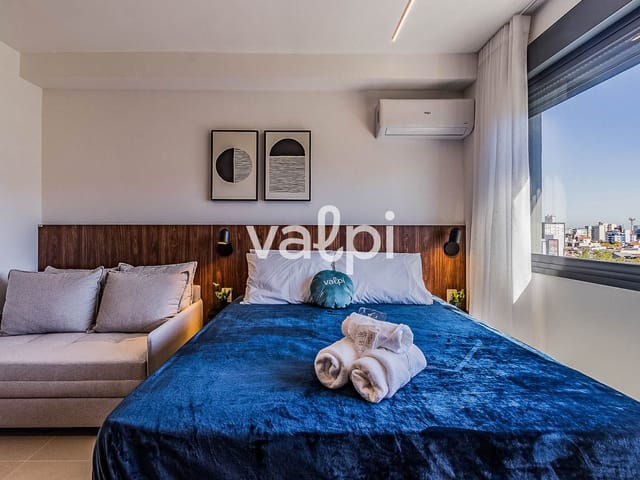 Studio com 38m² 1 quarto e 1 banheiro, para alugar, no bairro Bela Vista em Porto Alegre