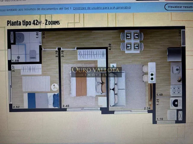 Apartamento 2 quartos e 1 banheiro, à venda, no bairro Mooca em São Paulo