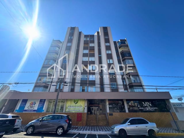 Apartamento 1 quarto e 1 banheiro, à venda ou para alugar, no bairro Centro em Apucarana