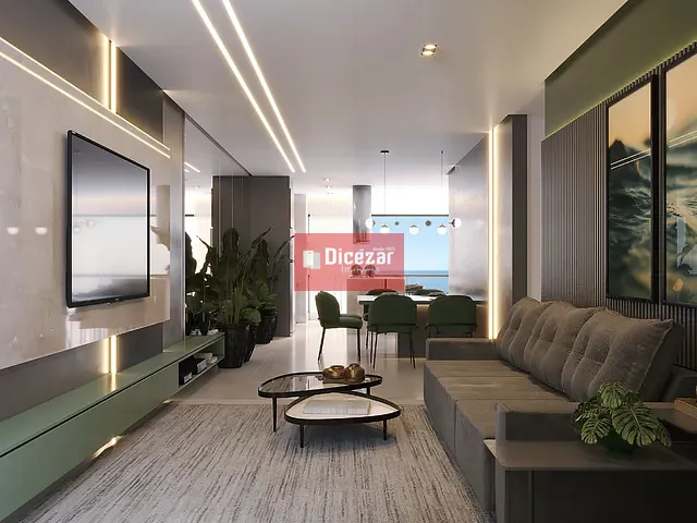 Apartamento com 148m² 3 quartos e 2 banheiros, à venda, no bairro Praia Alegre em Penha