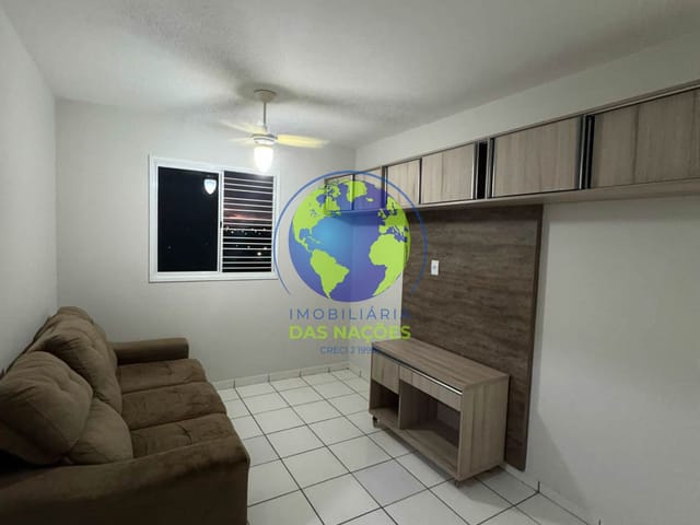 Apartamento com 47m² 2 quartos e 1 banheiro, à venda, no bairro Parque Residencial das Nações Indígenas em Cuiabá