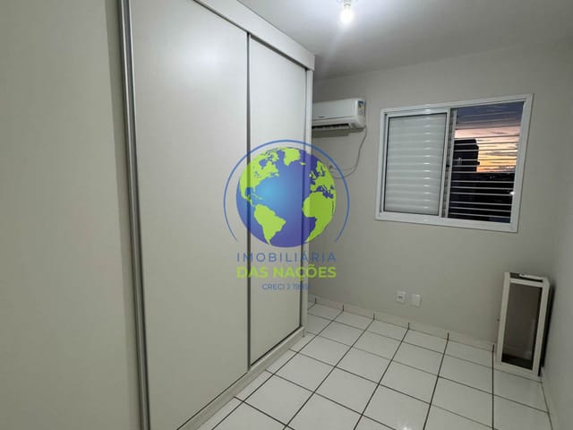 Apartamento com 47m² 2 quartos e 1 banheiro, à venda, no bairro Parque Residencial das Nações Indígenas em Cuiabá