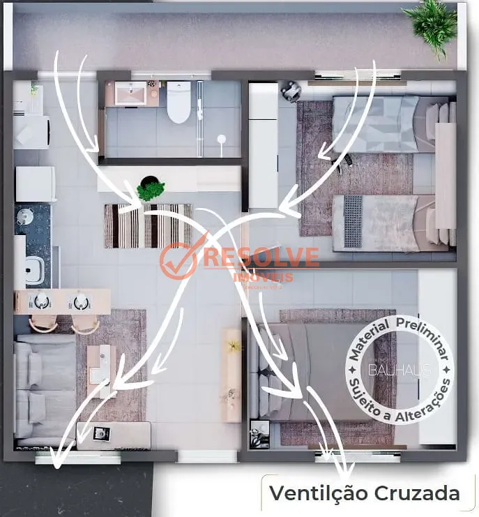 Apartamento, 2 quartos, 45 m² - Foto 11
