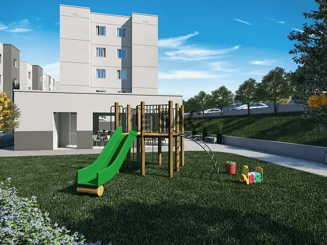 Apartamento 2 quartos e 1 banheiro, à venda, no bairro Jardim Araújo em Votorantim