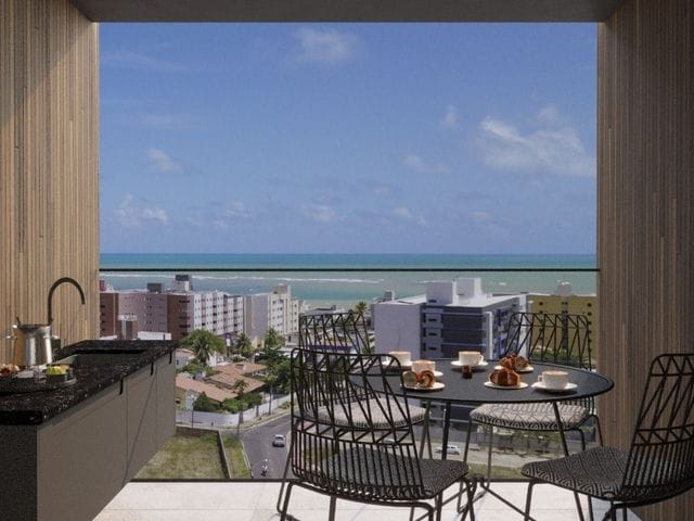 Apartamento com 60m², à venda, no bairro Bessa em João Pessoa