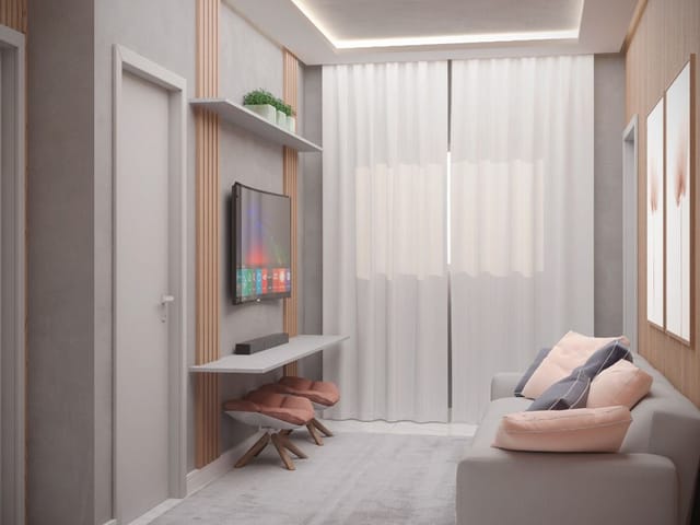 Apartamento com 34m² 2 quartos e 1 banheiro, à venda, no bairro Vila Antonieta em São Paulo
