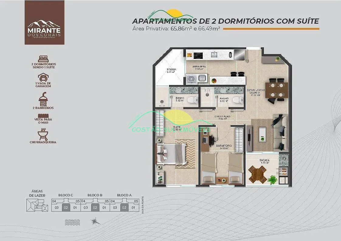 Apartamento, 2 quartos, 59 m² - Foto 20