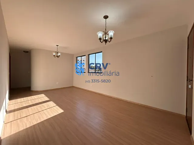 Apartamento com 98m² 3 quartos e 2 banheiros, para alugar, no bairro Jardim Palmares em Londrina