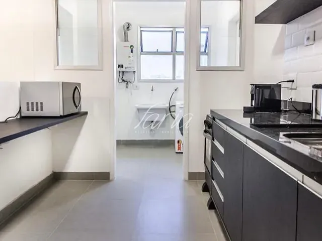 Apartamento com 88m² 2 quartos e 3 banheiros, para alugar, no bairro Itaim Bibi em São Paulo