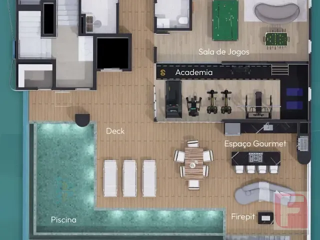 Apartamento com 107m² 3 quartos e 2 banheiros, à venda, no bairro Centro em Itapoá