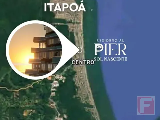 Apartamento com 107m² 3 quartos e 2 banheiros, à venda, no bairro Centro em Itapoá