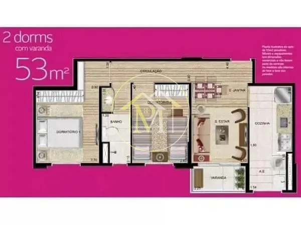 Apartamento, 2 quartos, 53 m² - Foto 18