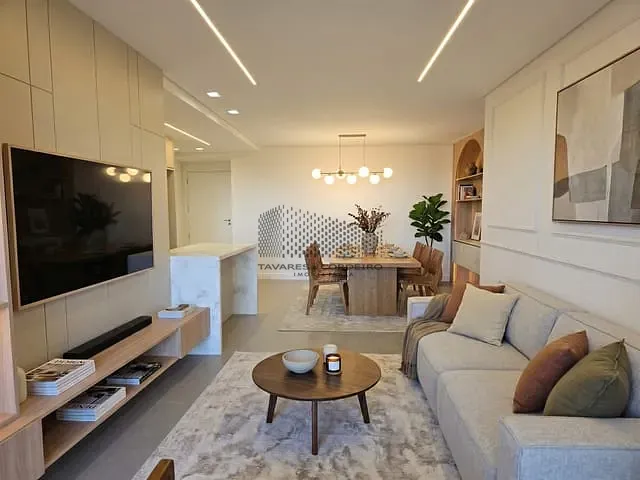 Apartamento com 118m² 2 quartos e 2 banheiros, para alugar, no bairro Ecoville em Curitiba