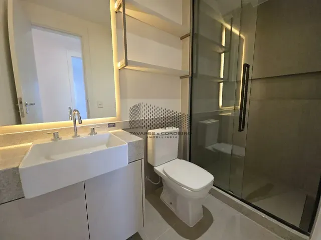 Apartamento com 118m² 2 quartos e 2 banheiros, para alugar, no bairro Ecoville em Curitiba