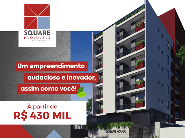 Apartamento 1 quarto e 1 banheiro, à venda, no bairro Portão em Curitiba