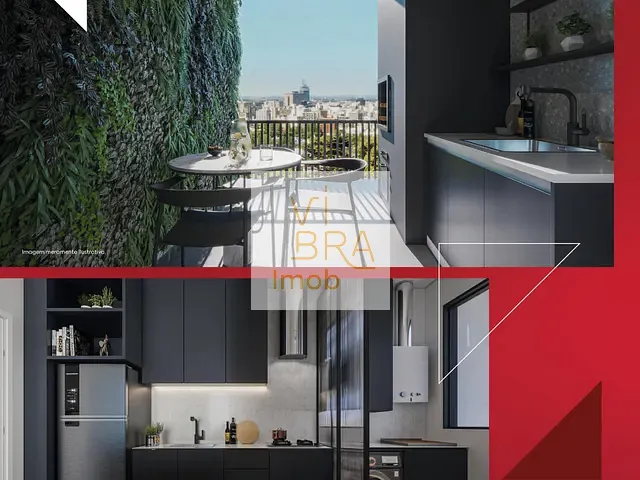 Apartamento 1 quarto e 1 banheiro, à venda, no bairro Portão em Curitiba
