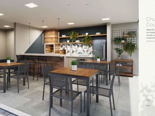 Apartamento 2 quartos e 1 banheiro, à venda, no bairro Pacaembu em Londrina