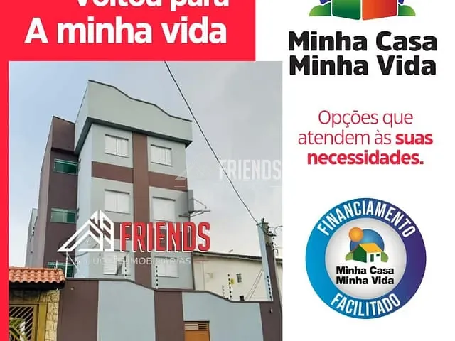 Apartamento com 33m² 2 quartos e 1 banheiro, à venda, no bairro Vila Santa Teresa (Zona Leste) em São Paulo