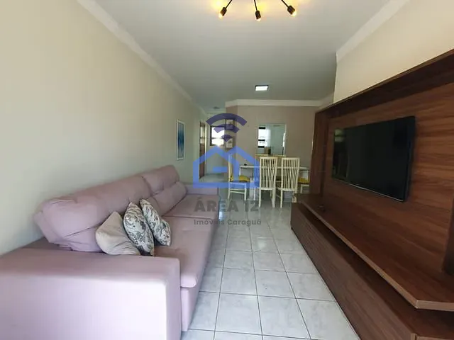 Apartamento com 92m² 3 quartos e 2 banheiros, à venda, no bairro Martim de Sá em Caraguatatuba