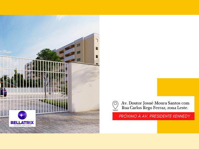 Apartamento com 46m² 2 quartos e 2 banheiros, à venda, no bairro Cidade Jardim em Teresina