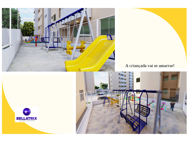 Apartamento com 46m² 2 quartos e 2 banheiros, à venda, no bairro Cidade Jardim em Teresina