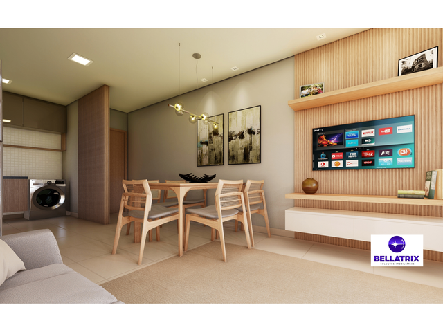 Apartamento com 46m² 2 quartos e 2 banheiros, à venda, no bairro Cidade Jardim em Teresina