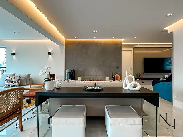 Apartamento com 213m² 3 quartos e 5 banheiros, à venda, no bairro Brooklin em São Paulo