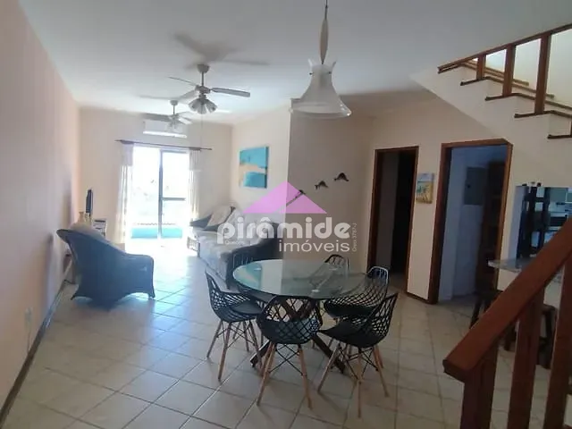 Apartamento com 157m² 4 quartos e 4 banheiros, à venda, no bairro Praia Grande em Ubatuba