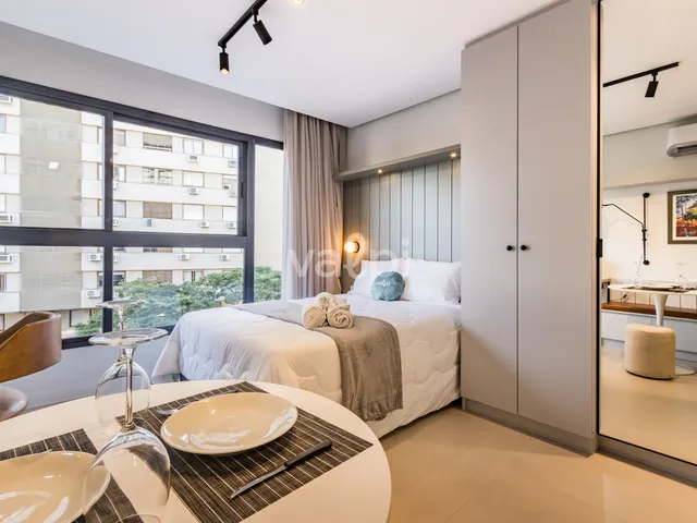 Studio com 36m² 1 quarto e 1 banheiro, para alugar, no bairro Independência em Porto Alegre
