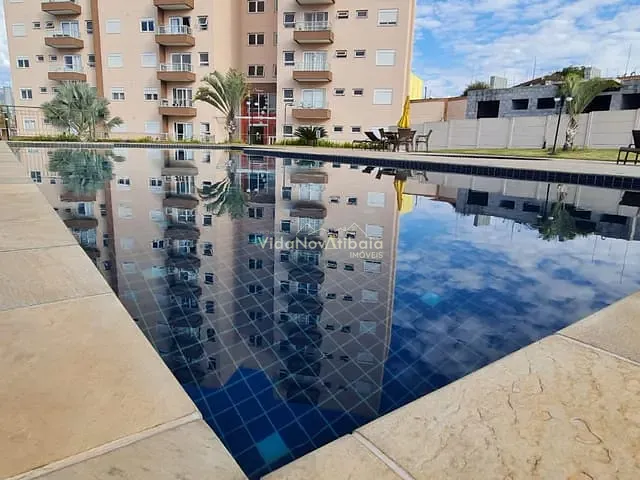 Apartamento com 108m² 2 quartos e 2 banheiros, à venda, no bairro Caetetuba em Atibaia